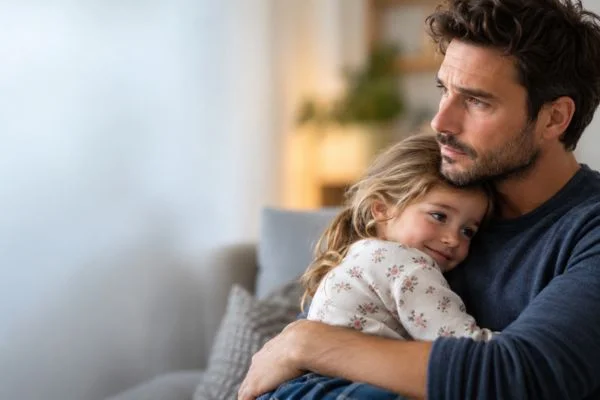 image of man and his child Dudley